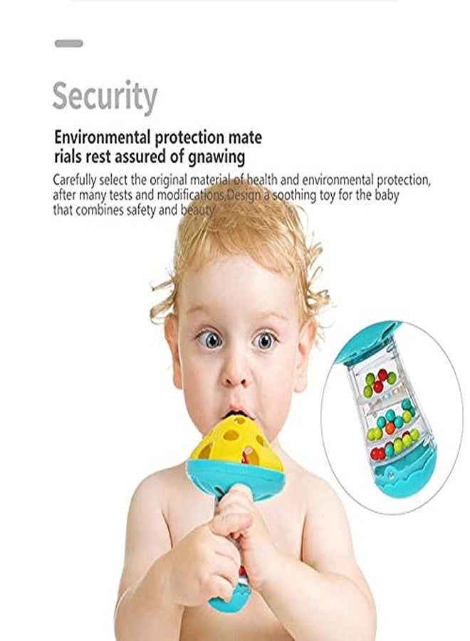 Globular Mushroom Rattle Toys for Infants Teether New Born Baby Products, Sensory Toys, Made in Kids Friendly Recycle Non-Toxic Material,Safe and Hygienic, Nibbler Pretend Play Toys, Attractive Color - Image 5
